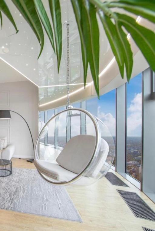 Hanza Tower White 24 & Jacussi & Pool Apartment Stettin